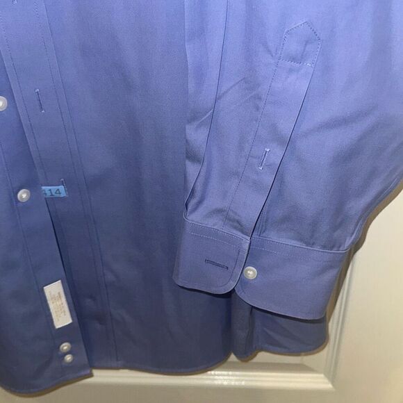 Dress Shirt Gold Label Roundtree & York. 18 1/2 - 35 - Picture 7 of 7